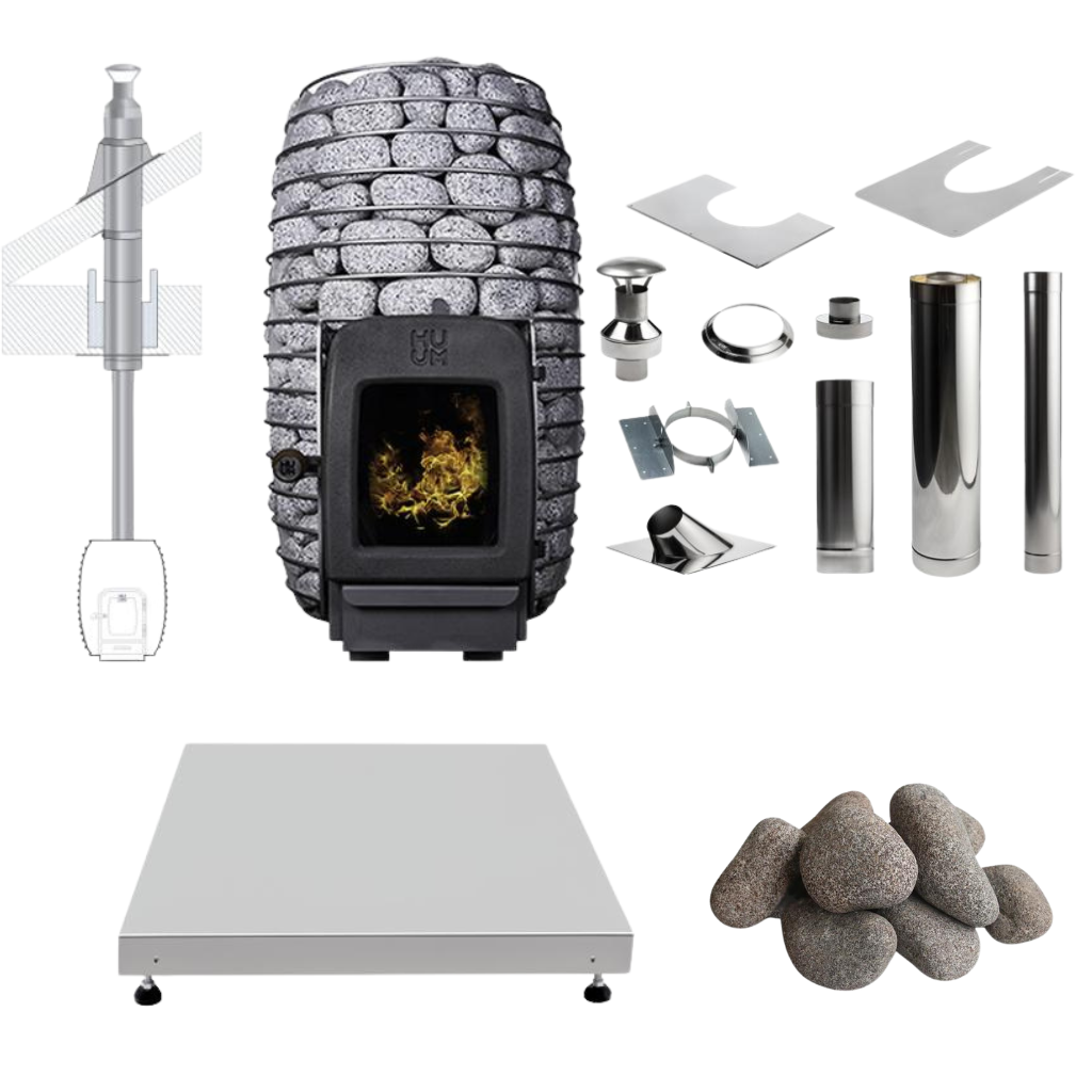 Hive Heat 12 Wood-Burning Stove Bundle