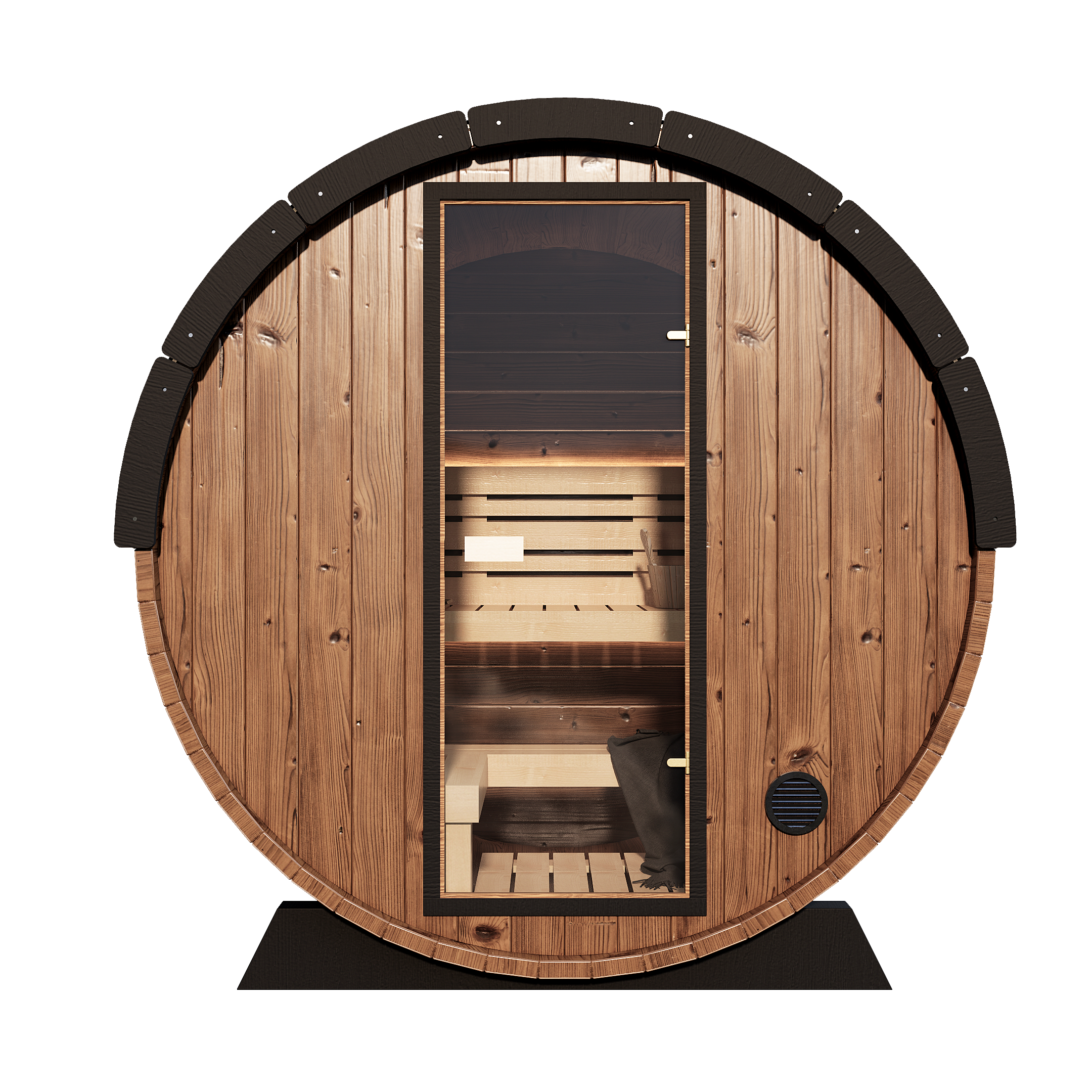 Nordic II Traditional Outdoor Barrel Sauna