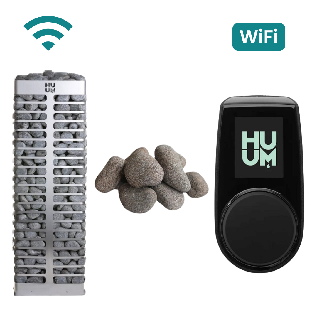 Huum Steel Heater /w Wifi Bundle