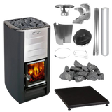 Harvia M3 Wood-Burning Stove Bundle