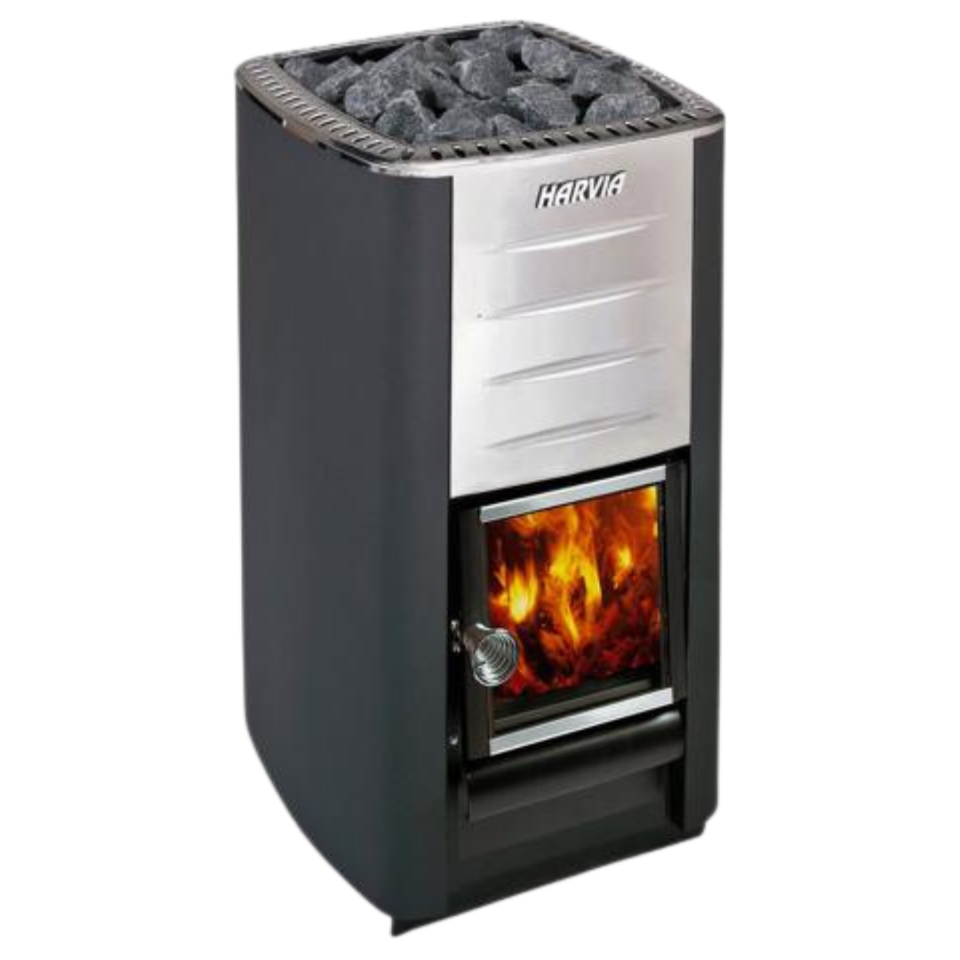 Harvia M3 Wood-Burning Stove Bundle