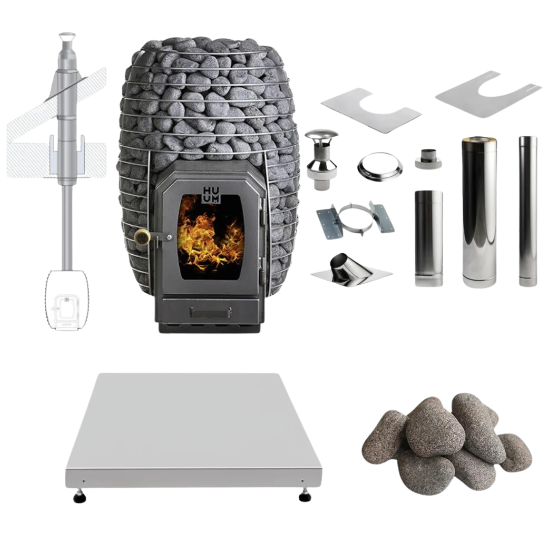 Hive Wood 17 Wood-Burning Stove Bundle