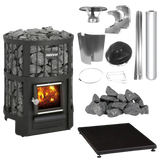 Harvia Legend 150 Wood-Burning Stove Bundle