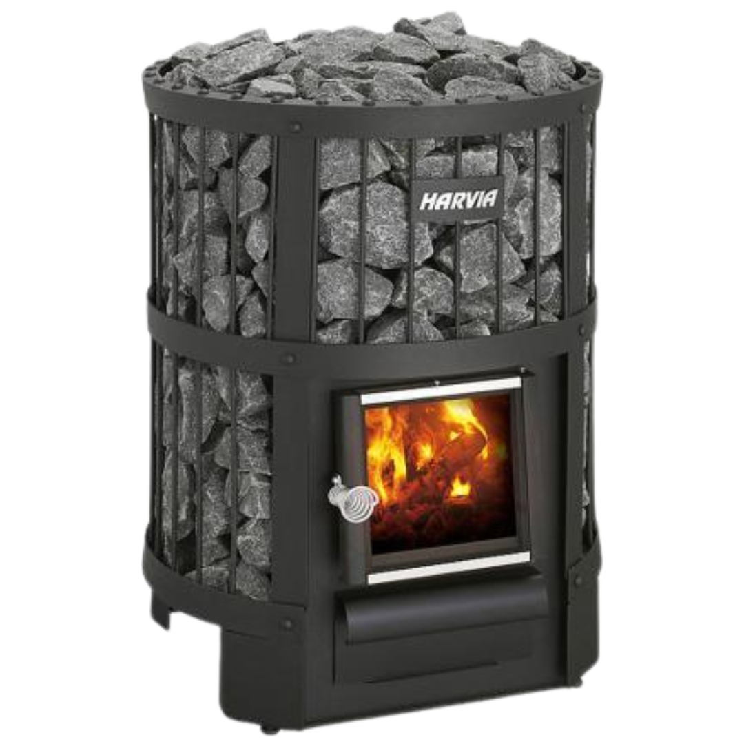 Harvia Legend 150 Wood-Burning Stove Bundle