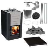 Harvia 20 Pro Wood-Burning Stove Bundle