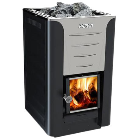 Harvia 20 Pro Wood-Burning Stove Bundle