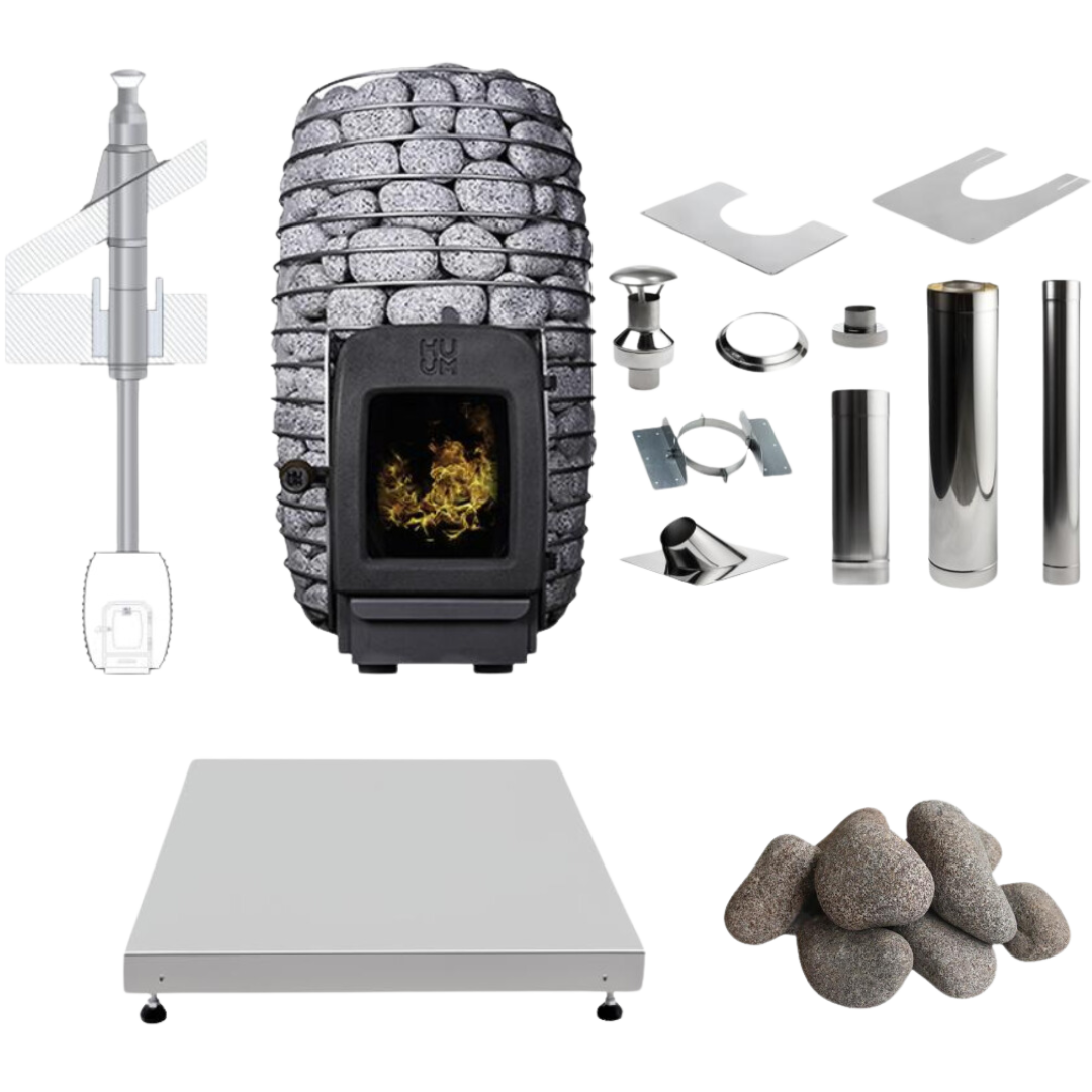 Hive Heat 12 Wood-Burning Stove Bundle