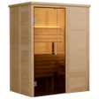 Impress 2-Person Indoor Traditional Sauna - Extra-Wide Bench